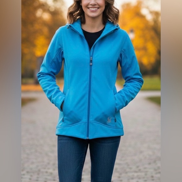 NWT!! Spyder Arc Soft Shell Jacket Size Teen Girls XL (16-18) Women’s Small